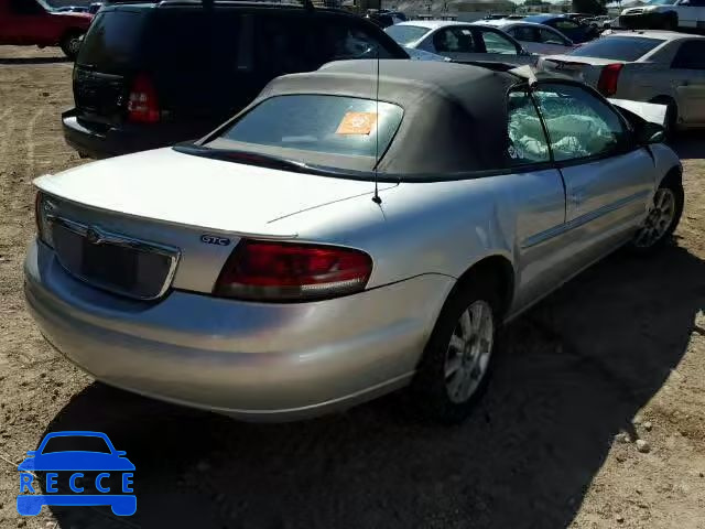 2004 CHRYSLER SEBRING GT 1C3EL75R54N333322 зображення 3