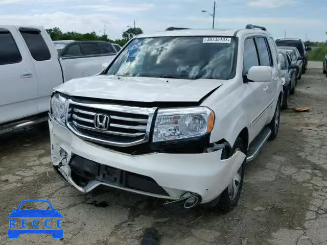 2014 HONDA PILOT TOUR 5FNYF4H97EB503903 image 1