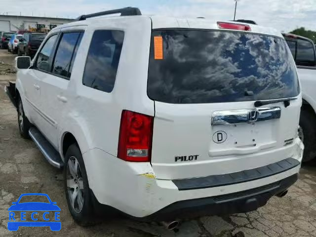 2014 HONDA PILOT TOUR 5FNYF4H97EB503903 image 2