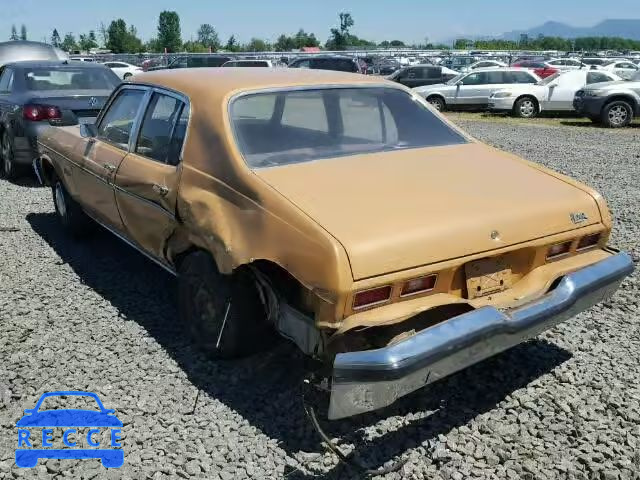 1974 CHEVROLET NOVA 1Y69D4L212666 image 2