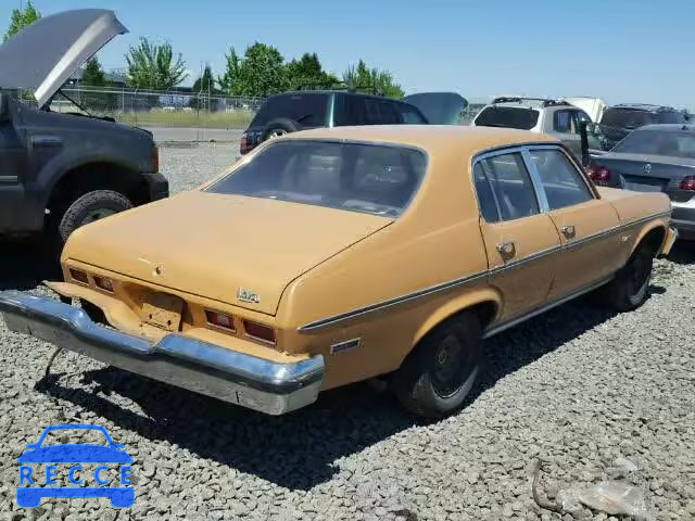 1974 CHEVROLET NOVA 1Y69D4L212666 image 3