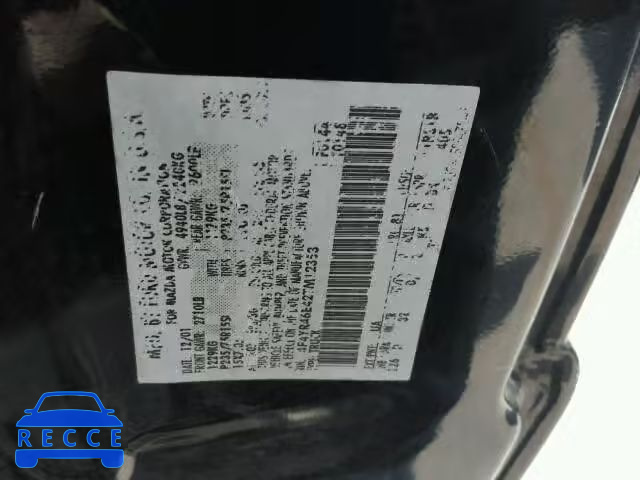 2002 MAZDA B4000 CAB 4F4YR46E42TM12353 image 9