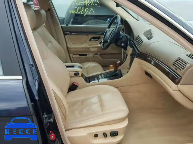 1998 BMW 740I AUTOMATIC WBAGF832XWDL53160 image 4