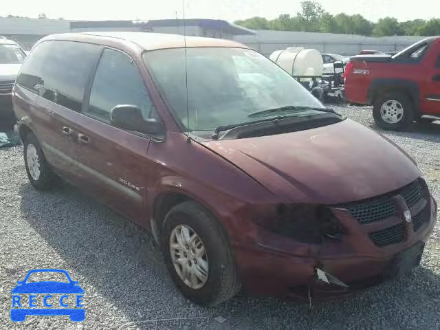 2001 DODGE CARAVAN SP 1B4GP45381B184790 Bild 0