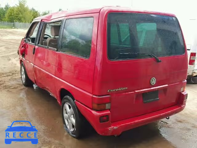 2002 VOLKSWAGEN EUROVAN GL WV2KB47022H065616 зображення 2