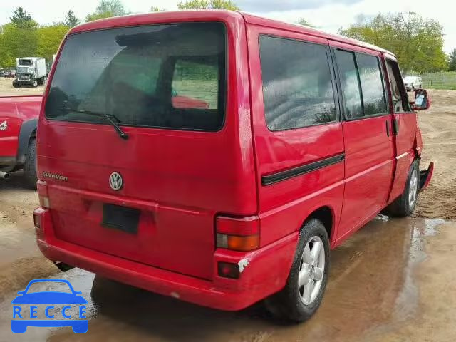 2002 VOLKSWAGEN EUROVAN GL WV2KB47022H065616 зображення 3