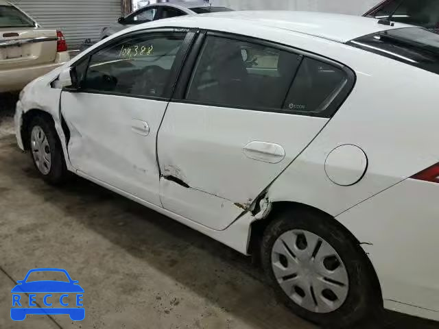 2012 HONDA INSIGHT JHMZE2H34CS003171 зображення 8