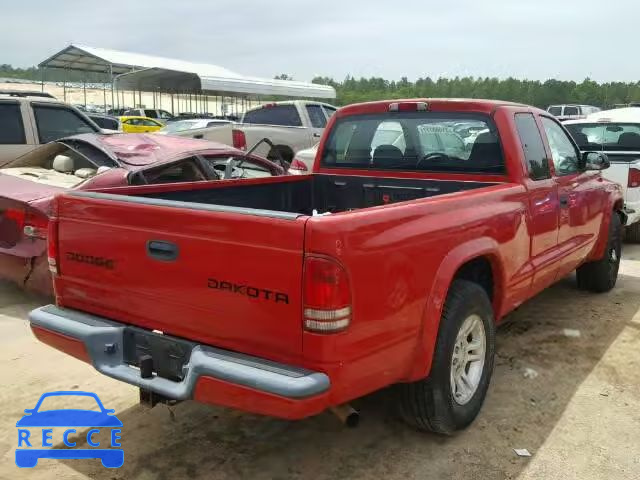 2004 DODGE DAKOTA SPO 1D7GL32K64S644513 Bild 3