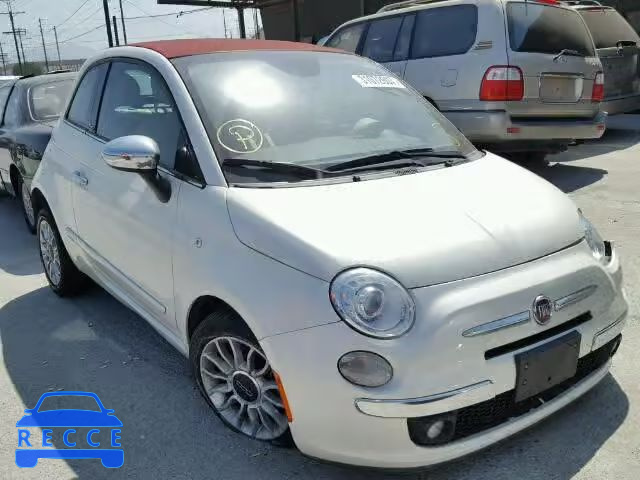 2013 FIAT 500 LOUNGE 3C3CFFER1DT636123 зображення 0