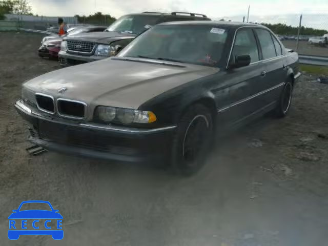 1998 BMW 740I AUTOMATIC WBAGF8327WDL54945 зображення 1