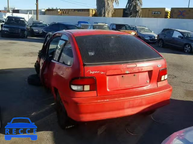 1995 FORD ASPIRE KNJLT05H4S6144084 image 2