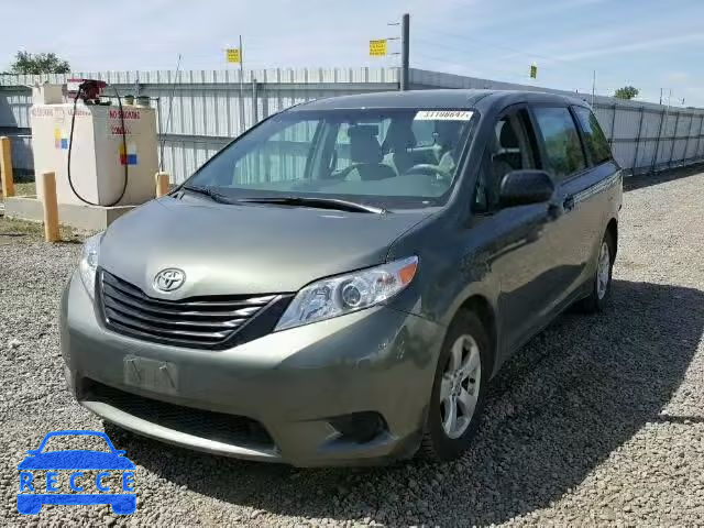 2011 TOYOTA SIENNA 5TDZK3DCXBS052033 image 1