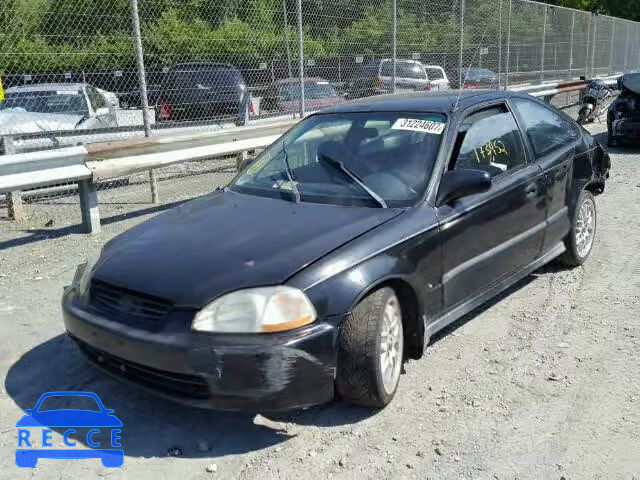 1996 HONDA CIVIC HX 1HGEJ712XTL093349 зображення 1