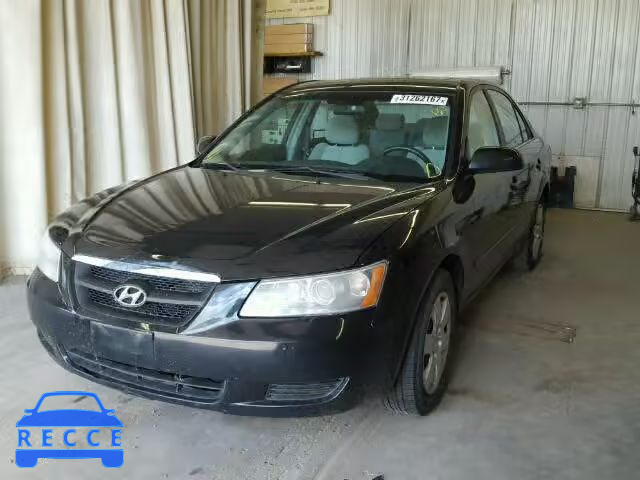 2008 HYUNDAI SONATA 5NPET46C68H347658 image 1