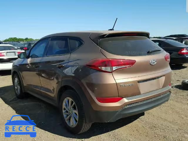 2016 HYUNDAI TUCSON SE KM8J23A47GU126632 Bild 2