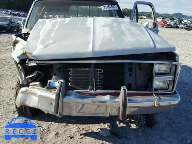 1984 CHEVROLET K10 2GCEK14H2E1186478 зображення 6