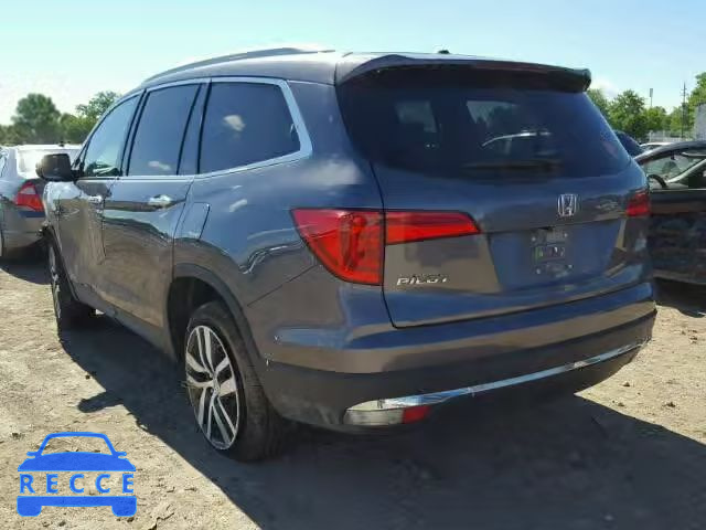 2016 HONDA PILOT ELIT 5FNYF6H09GB045782 Bild 2