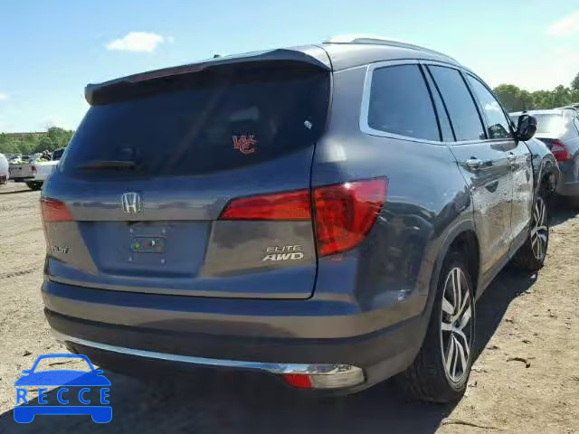 2016 HONDA PILOT ELIT 5FNYF6H09GB045782 image 3