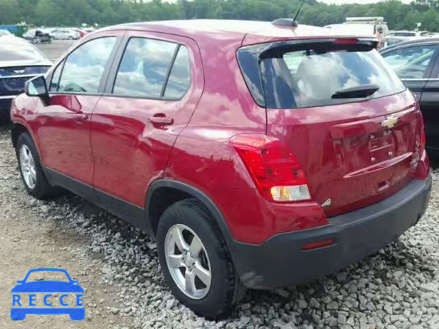 2015 CHEVROLET TRAX 1LS A KL7CJPSB0FB173674 зображення 2