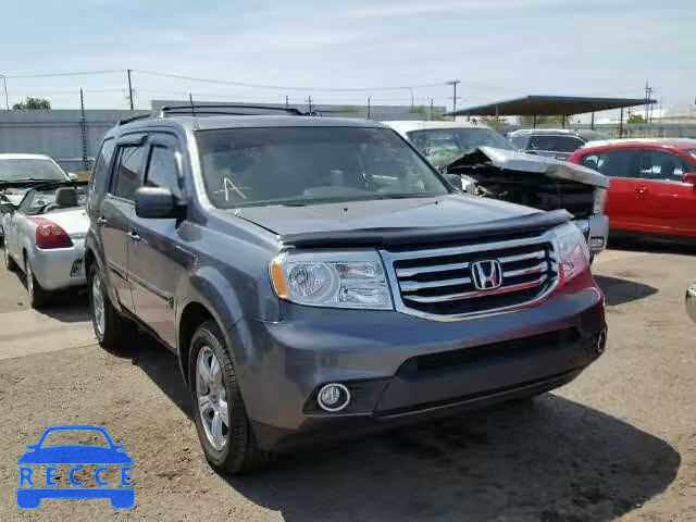 2013 HONDA PILOT EXLN 5FNYF4H75DB015790 image 0