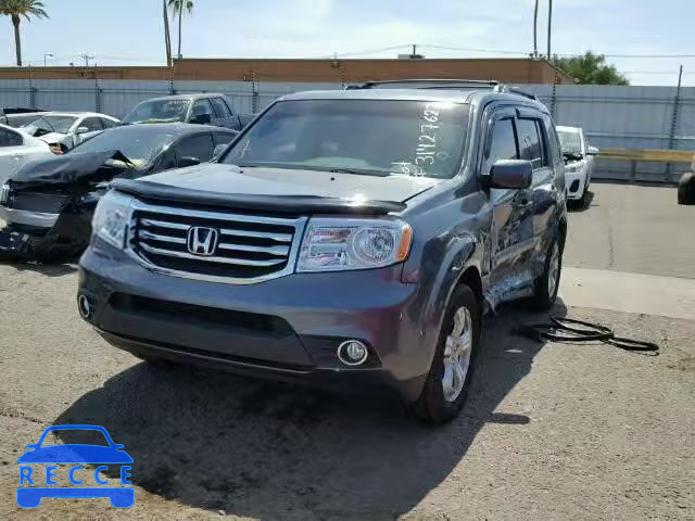 2013 HONDA PILOT EXLN 5FNYF4H75DB015790 image 1