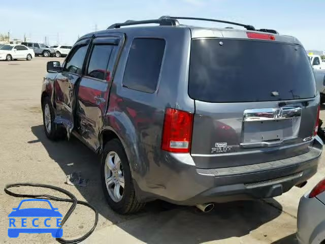 2013 HONDA PILOT EXLN 5FNYF4H75DB015790 image 2