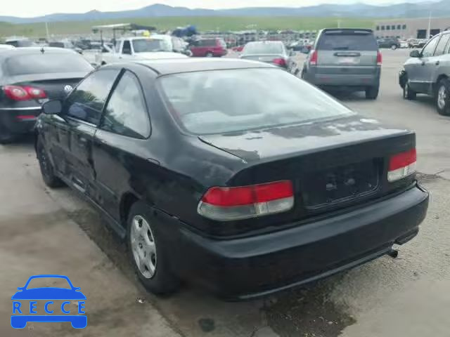 1999 HONDA CIVIC HX 1HGEJ7123XL060702 image 2