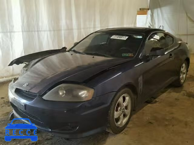 2005 HYUNDAI TIBURON KMHHM65D25U154081 image 1