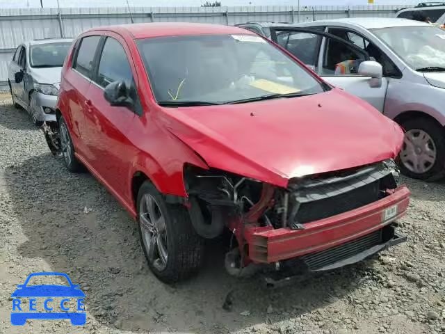 2013 CHEVROLET SONIC RS 1G1JH6SB2D4189952 image 0