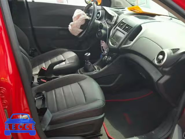 2013 CHEVROLET SONIC RS 1G1JH6SB2D4189952 image 4