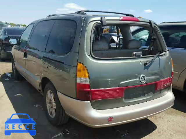 2001 MERCURY VILLAGER E 4M2ZV14TX1DJ03269 зображення 2