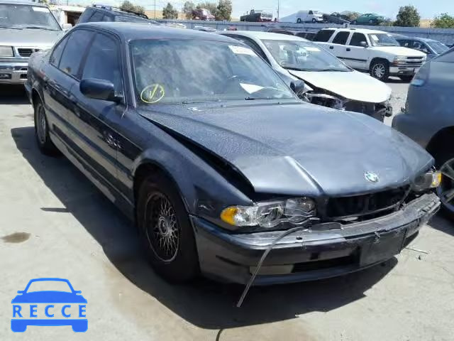 2001 BMW 740I AUTOMATIC WBAGG83471DN83696 image 0