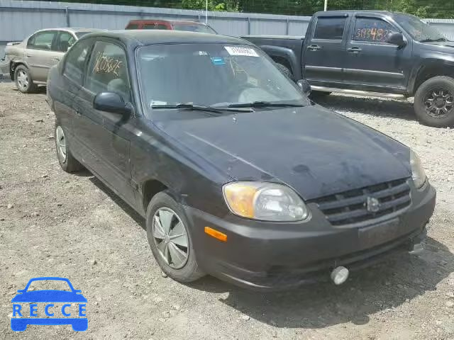 2005 HYUNDAI ACCENT KMHCG35C55U333397 image 0