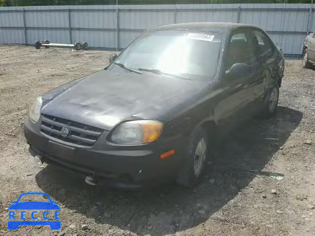 2005 HYUNDAI ACCENT KMHCG35C55U333397 Bild 1