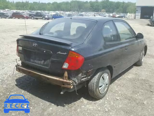 2005 HYUNDAI ACCENT KMHCG35C55U333397 Bild 3