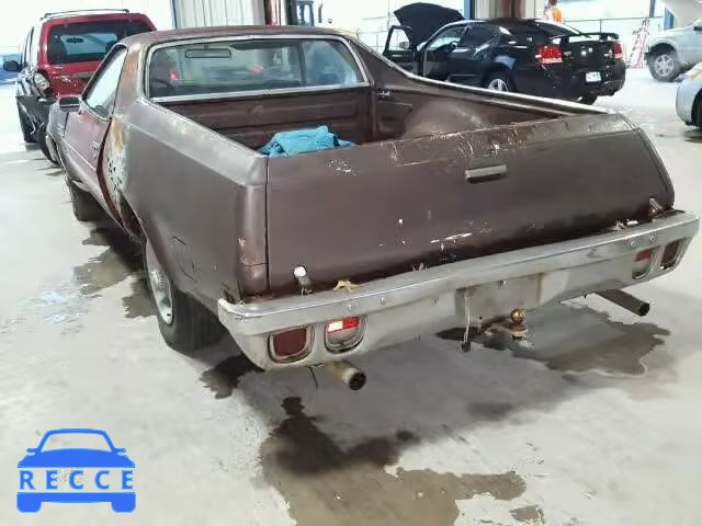 1977 CHEVROLET EL CAMINO 1D80L7R415866 image 2