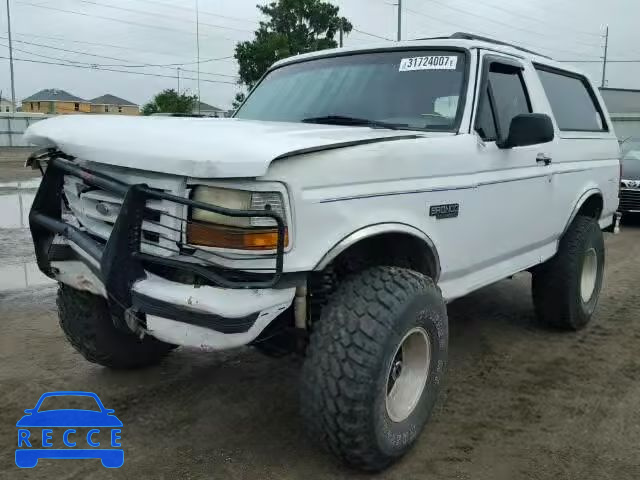 1996 FORD BRONCO 1FMEU15H8TLA19277 image 1