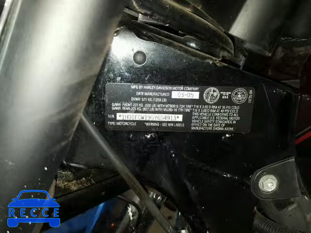 2005 HARLEY-DAVIDSON FLHTCUI 1HD1FCW195Y654913 image 9