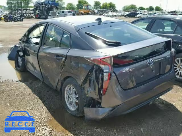 2017 TOYOTA PRIUS JTDKBRFU8H3546363 image 2