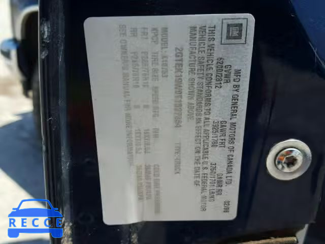 1996 GMC SIERRA K15 2GTEK19W0T1527364 image 9