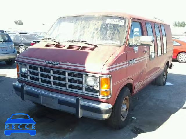 1990 DODGE RAM VAN B2 2B6HB21Y7LK790580 image 1