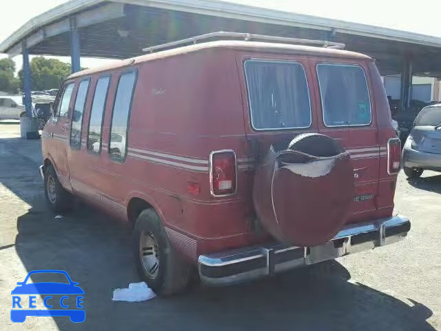 1990 DODGE RAM VAN B2 2B6HB21Y7LK790580 зображення 2