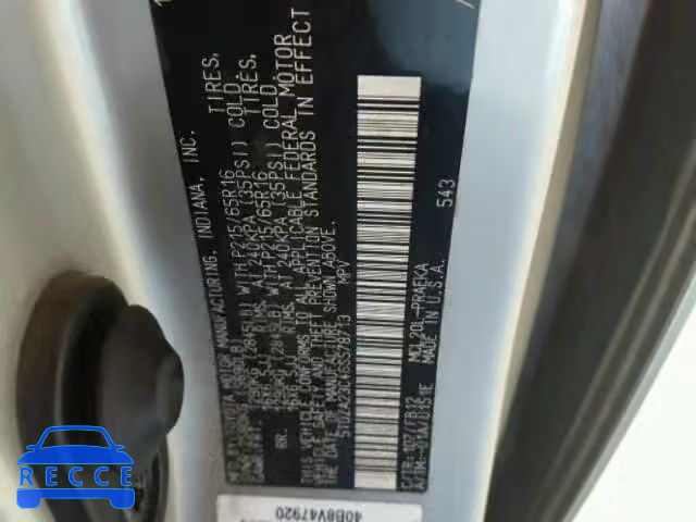 2006 TOYOTA SIENNA 5TDZA23C46S578713 зображення 9