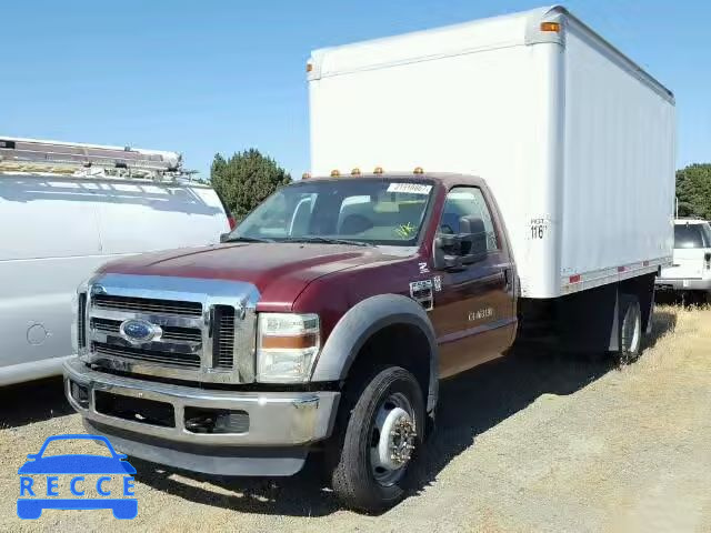 2008 FORD F550 SUPER 1FDAF56R28EC87504 image 1