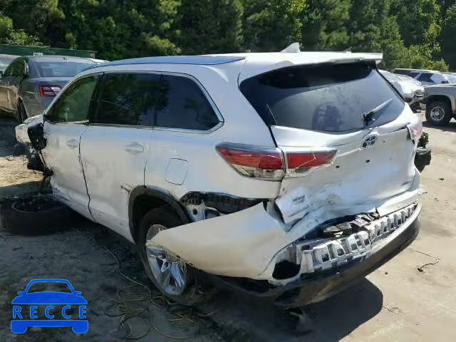 2015 TOYOTA HIGHLNDER 5TDDCRFH2FS012165 зображення 2