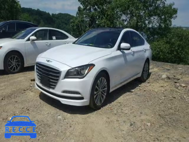 2017 GENESIS G80 BASE KMHGN4JE2HU171429 зображення 1