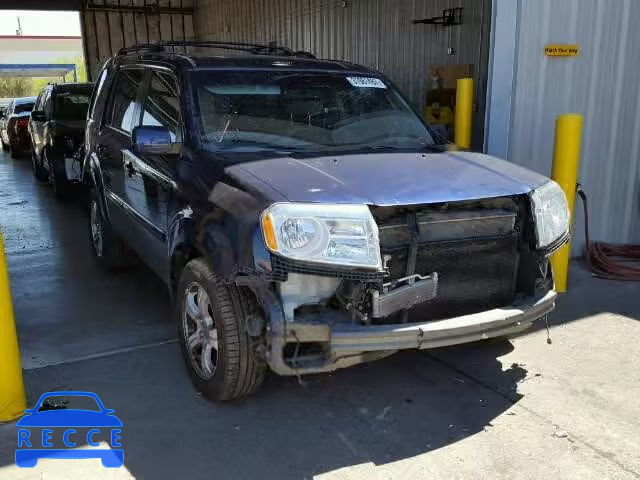 2013 HONDA PILOT EXLN 5FNYF4H74DB032046 image 0