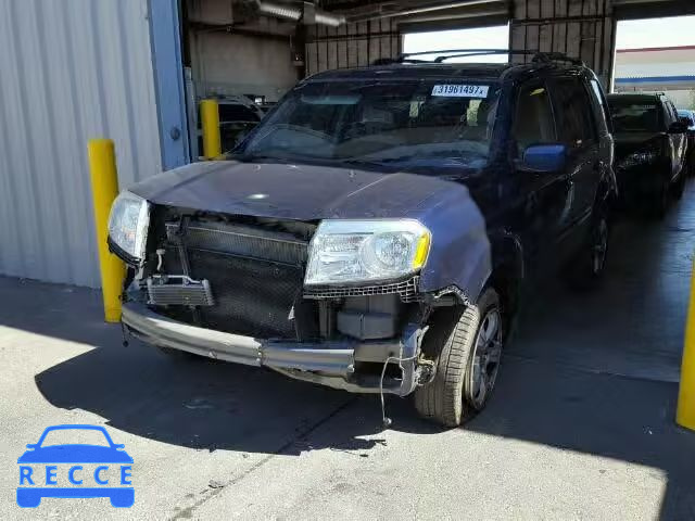 2013 HONDA PILOT EXLN 5FNYF4H74DB032046 image 1