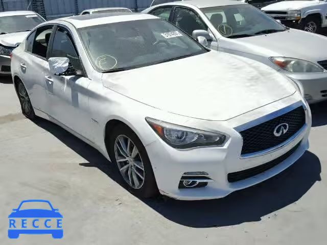 2014 INFINITI Q50 HYBRID JN1AV7AP7EM691850 зображення 0