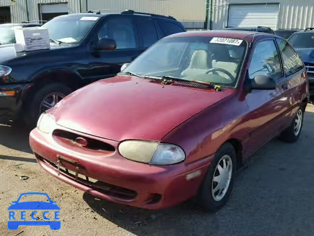 1997 FORD ASPIRE KNJLT05HXV6211582 image 1